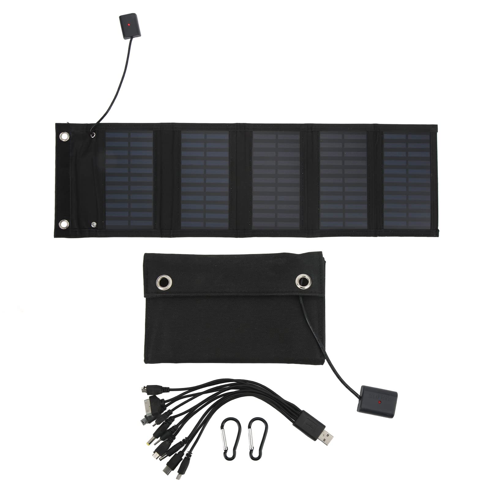 HERCHR Solarpanel Für Überwachungskameras, Monokristallines 25 W Panel, Faltbar Und Wasserdicht Retorna
HERCHR Solarpane