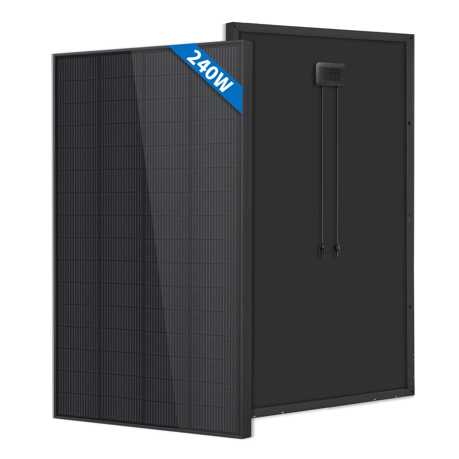  240 W Monokristallines Solarpanel Schwarz für Wohnmobil und Boot -.TOP-SPEC! 
| 240 W Monokristallines Solarpanel Schwa